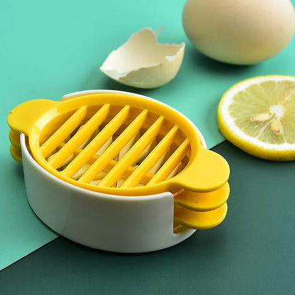 Egg Slicer, 3 in 1 Boiled Egg Slicer, Egg Slicer Restaurant Kitchen Tool (1 Pc) signaturekarts