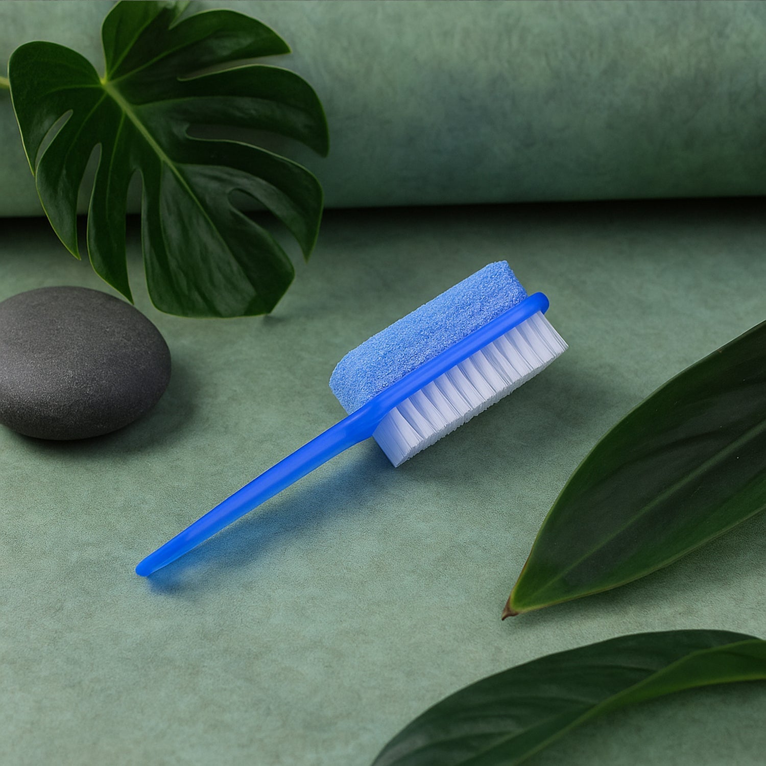 2-in-1 Foot Scrubber Brush with Pumice Stone signaturekarts