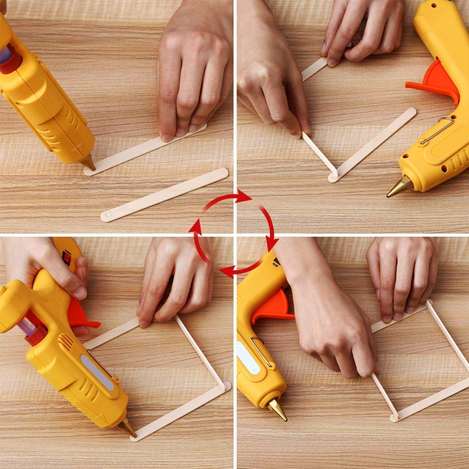Transparent Hot Melt Glue Sticks (10 Pc Set) The Morsignaturekarts