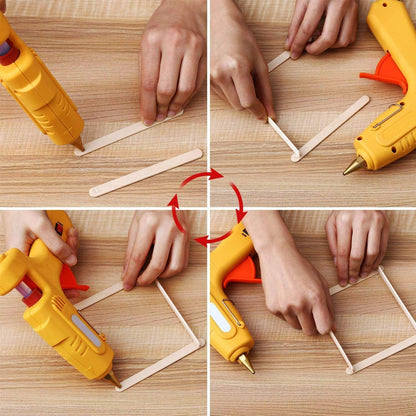 Transparent Hot Melt Glue Sticks (10 Pc Set) The Morsignaturekarts
