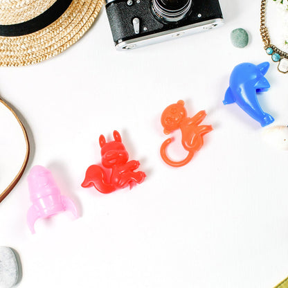 Mix Character, Monkey, Fish, Cat Pencil Top Promotional (1 Pc / Mix Colour & Design) Signaturekarts