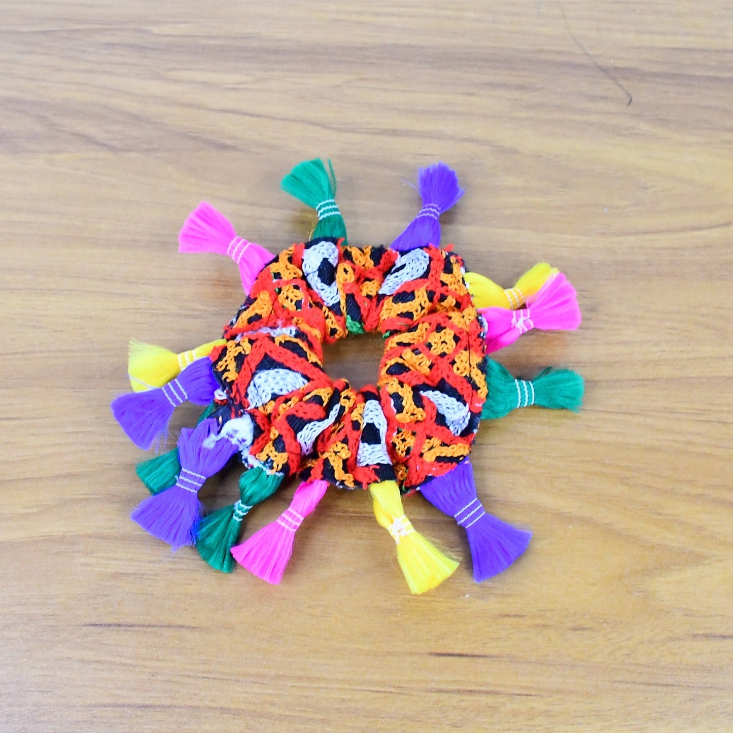 Traditional Multicolor Navratri Hair Bun (1 Pc) signaturekarts
