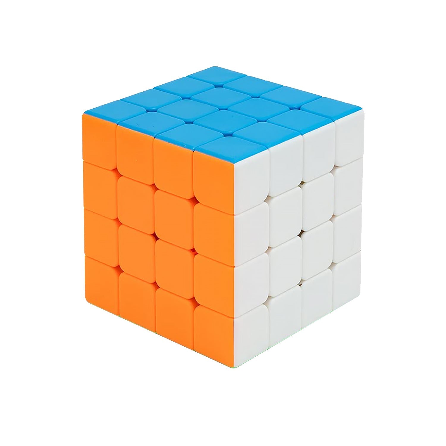 Small 4×4×4 High Speed Stickerless Magic Cube Puzzle Toy for Kids and Adults signaturekarts