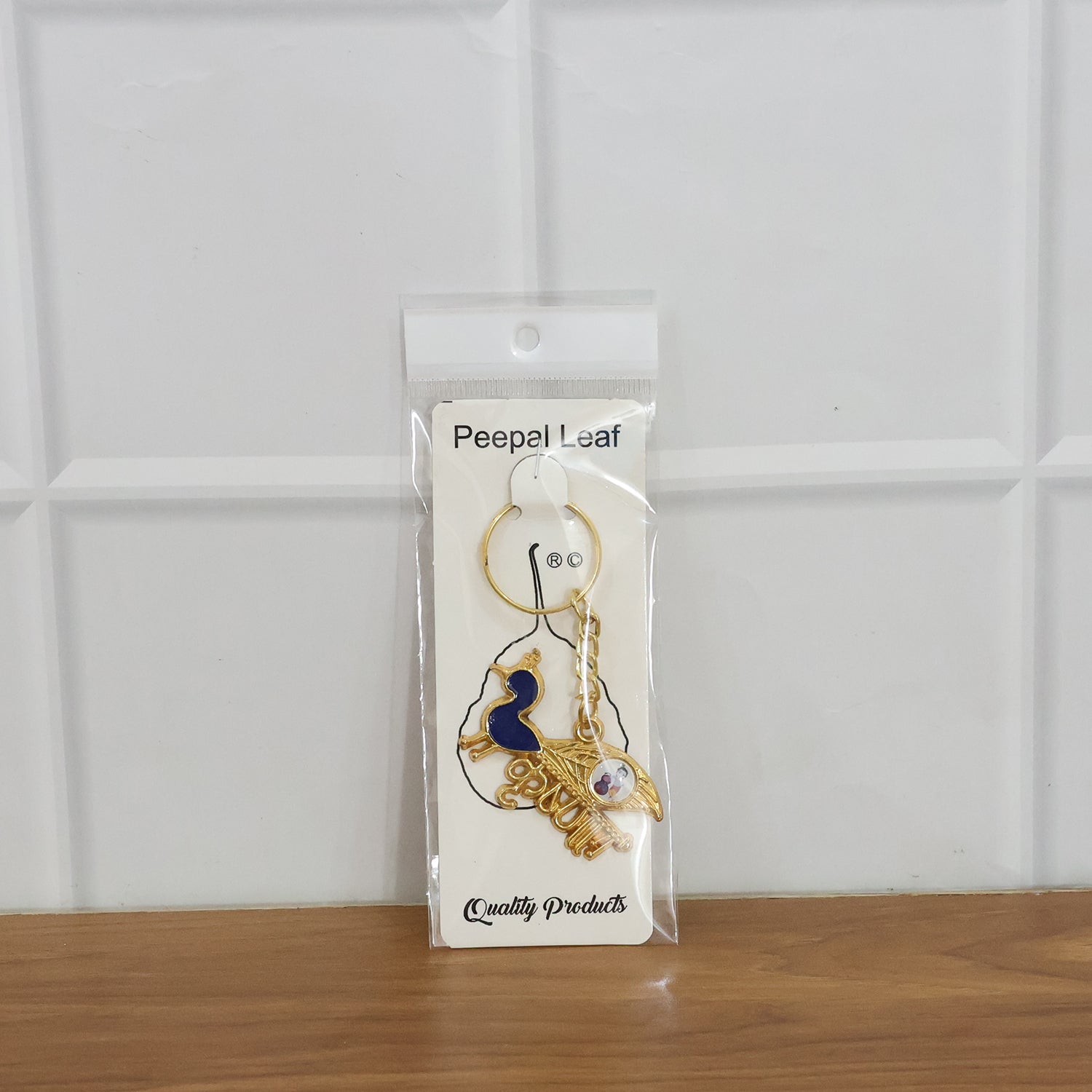 Premium Krishna-Themed Decorative Metal Keychain The Morsignaturekarts