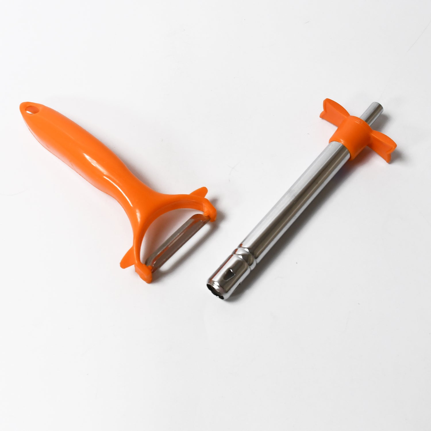 2 in 1 Kitchen Combo Lighter with Vegetable Cutter Peeler For Kitchen  (2 Pc Set) signaturekarts