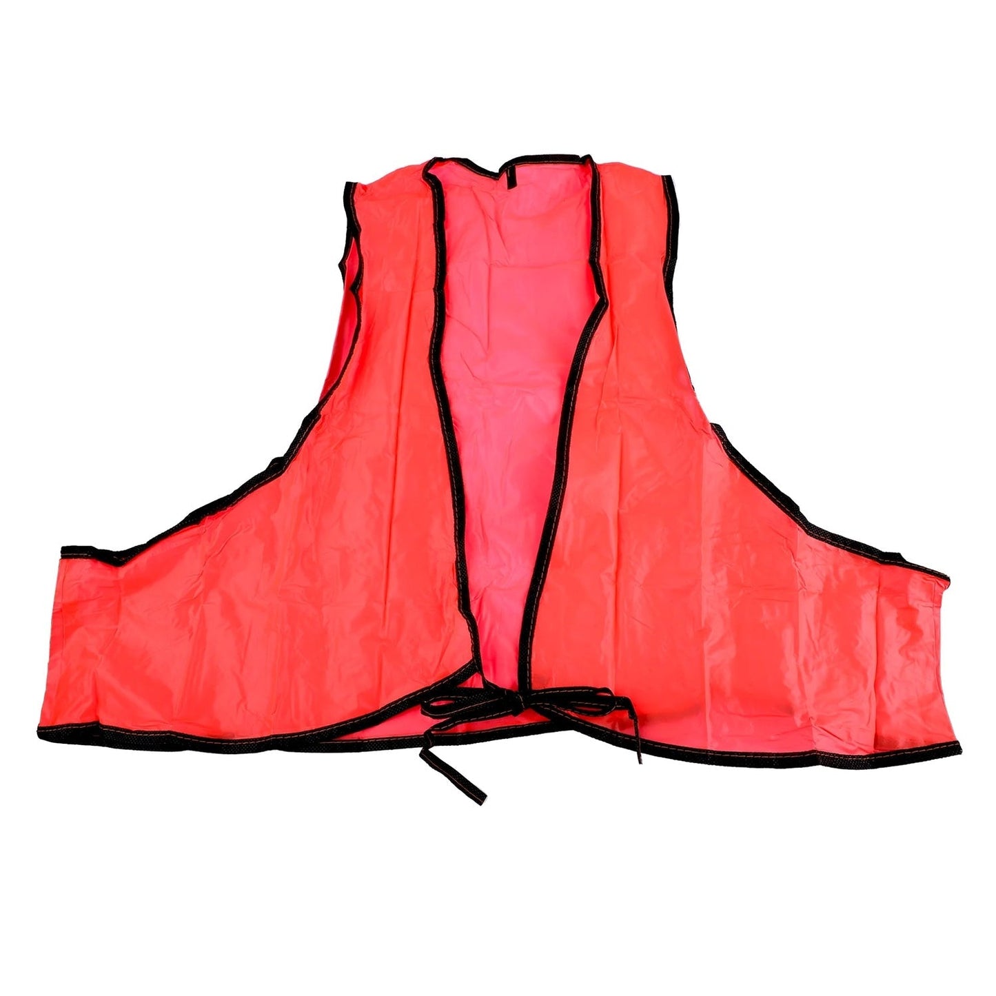 Economy PVC Safety Vest – Soft Vinyl, Tie Closure, High Visibility signaturekarts