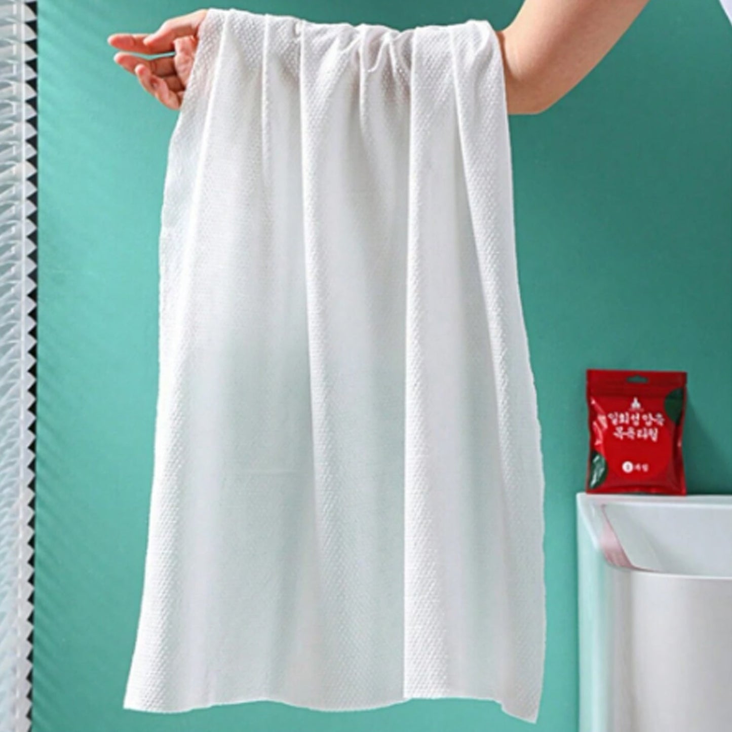 Compressed Towels Portable Disposable Compressed Cotton Coin Tissue Towel for Travel (30x25 Cm) signaturekarts