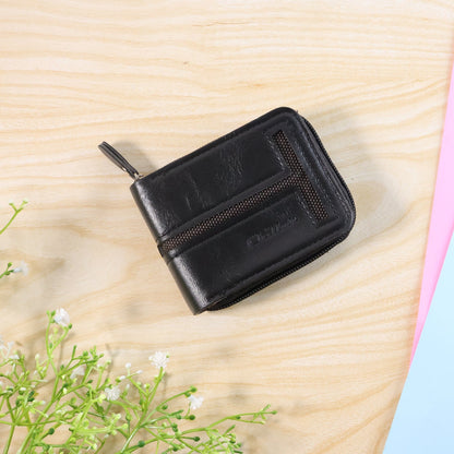 Compact Zip-Around Card Holder Wallet for Men & Women (1 Pc) The Morsignaturekarts