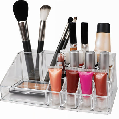 16 Compartment Cosmetic Makeup Jewellery Lipstick Storage Organiser Box Signature kart