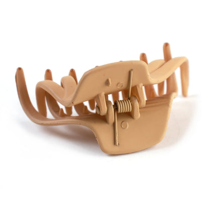Plastic Hair Clamp Grip, Simple Matte Hair Barrette Clamp (1 Pc) Signature kart
