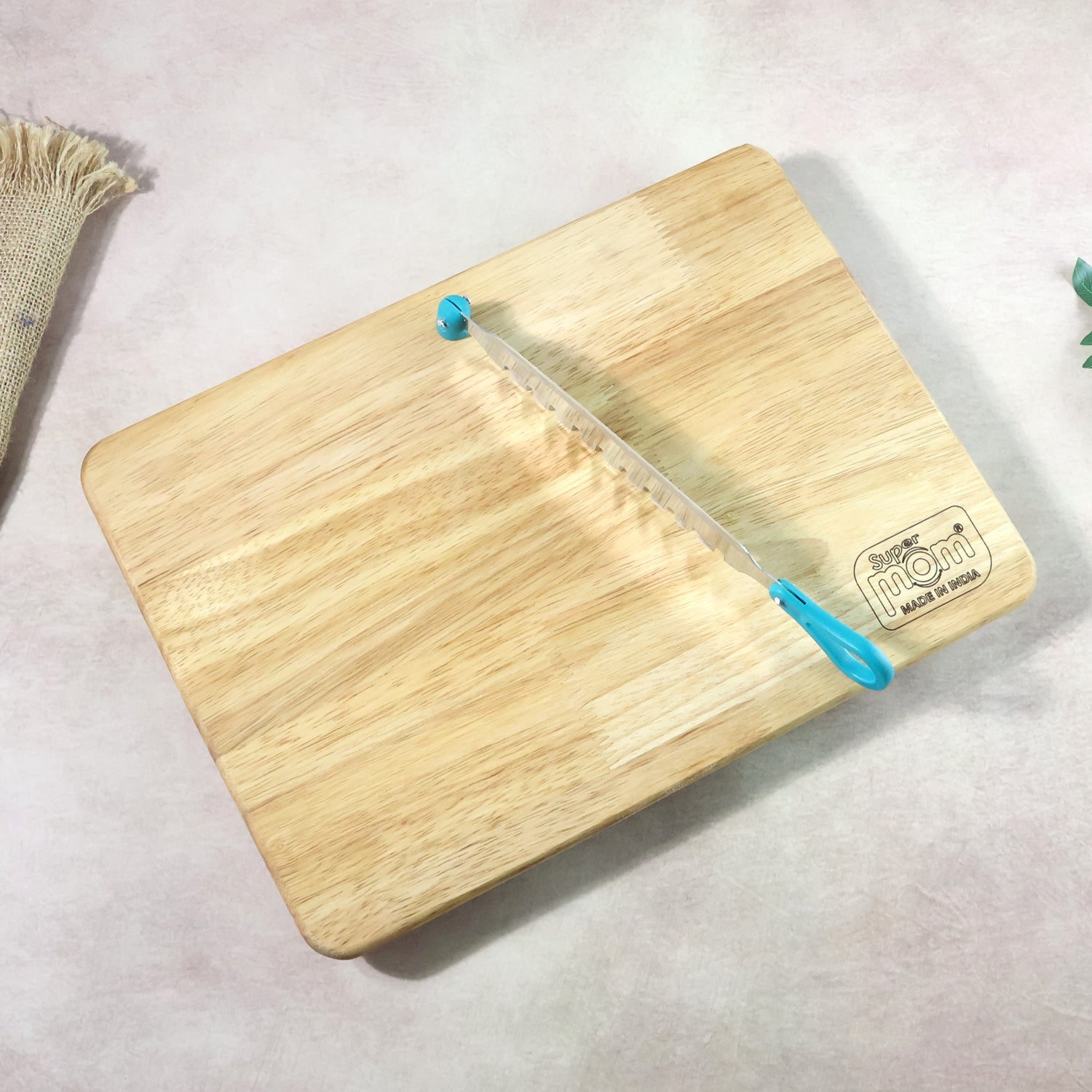 Supermom Wooden Craft Cutting and Chopping Board (1 Pc) The Morsignaturekarts