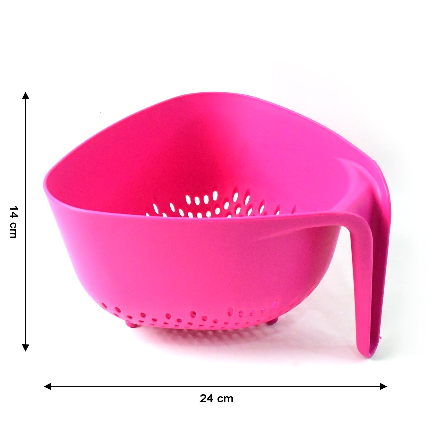 Supermom Plastic Premium Multipurpose Triangular Kitchen Colander (1 Pc) signaturekarts