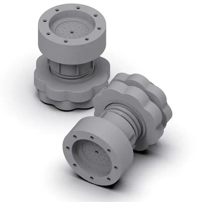 Plastic Washing Machine Vibration Feet (4 Pcs Set) signaturekarts
