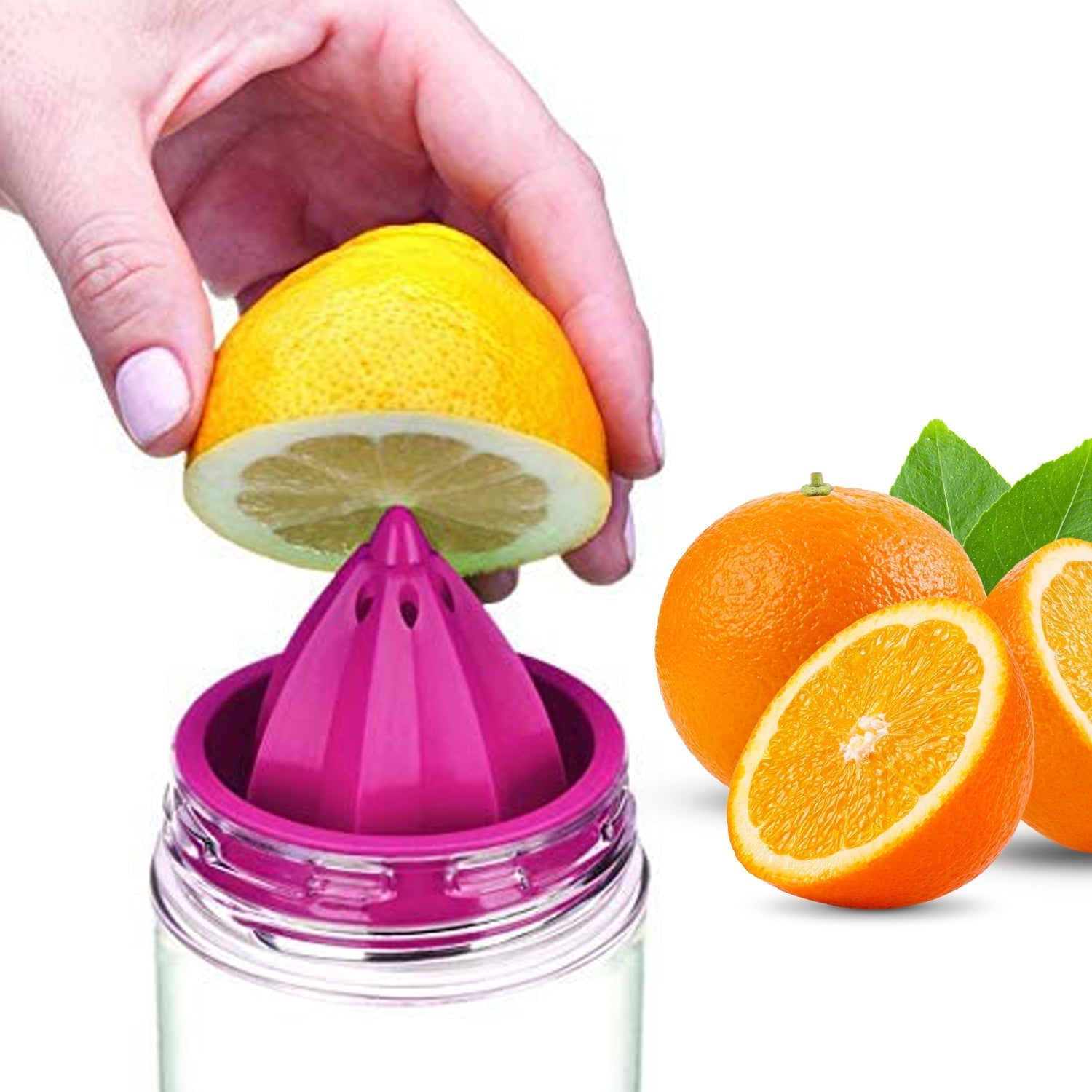 CITRUS JUICER BOTTLE INSTANT JUICE SPORTS BOTTLE  JUICE MAKER INFUSER BOTTLE signaturekarts