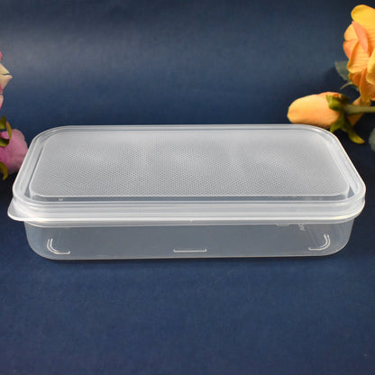 Plastic Square Lunch Box, Kitchen Containers Set (3 Pcs Set) Signaturekarts