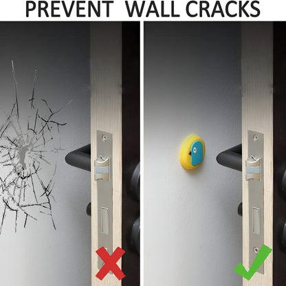 Cute Cartoon & Fruit Design Wall Door Stopper Bumper  (1 Pc, Mix Design) The Morsignaturekarts