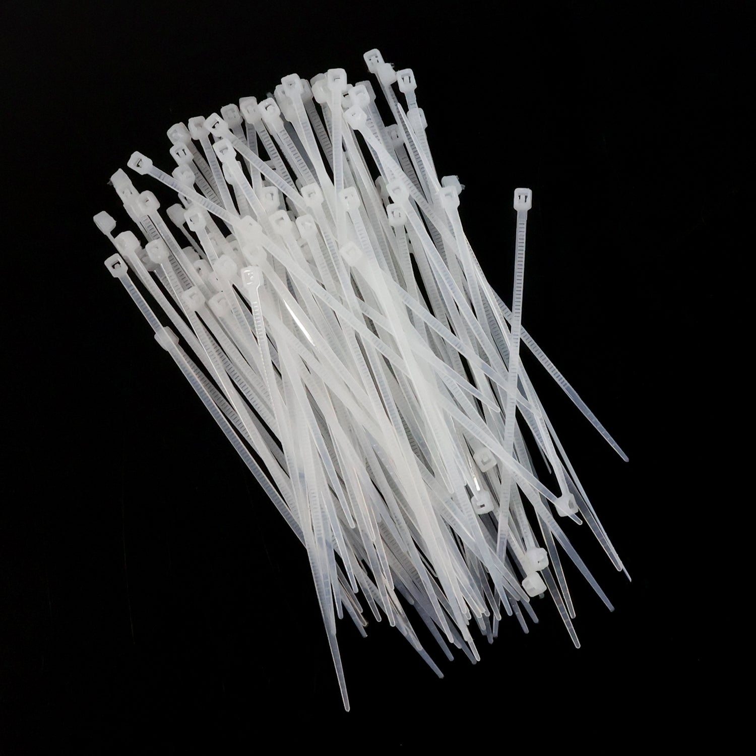 3×100 MM Nylon Self-Locking Cable Ties – Heavy Duty Zip Wire Tie (100 Pc) Your Brand