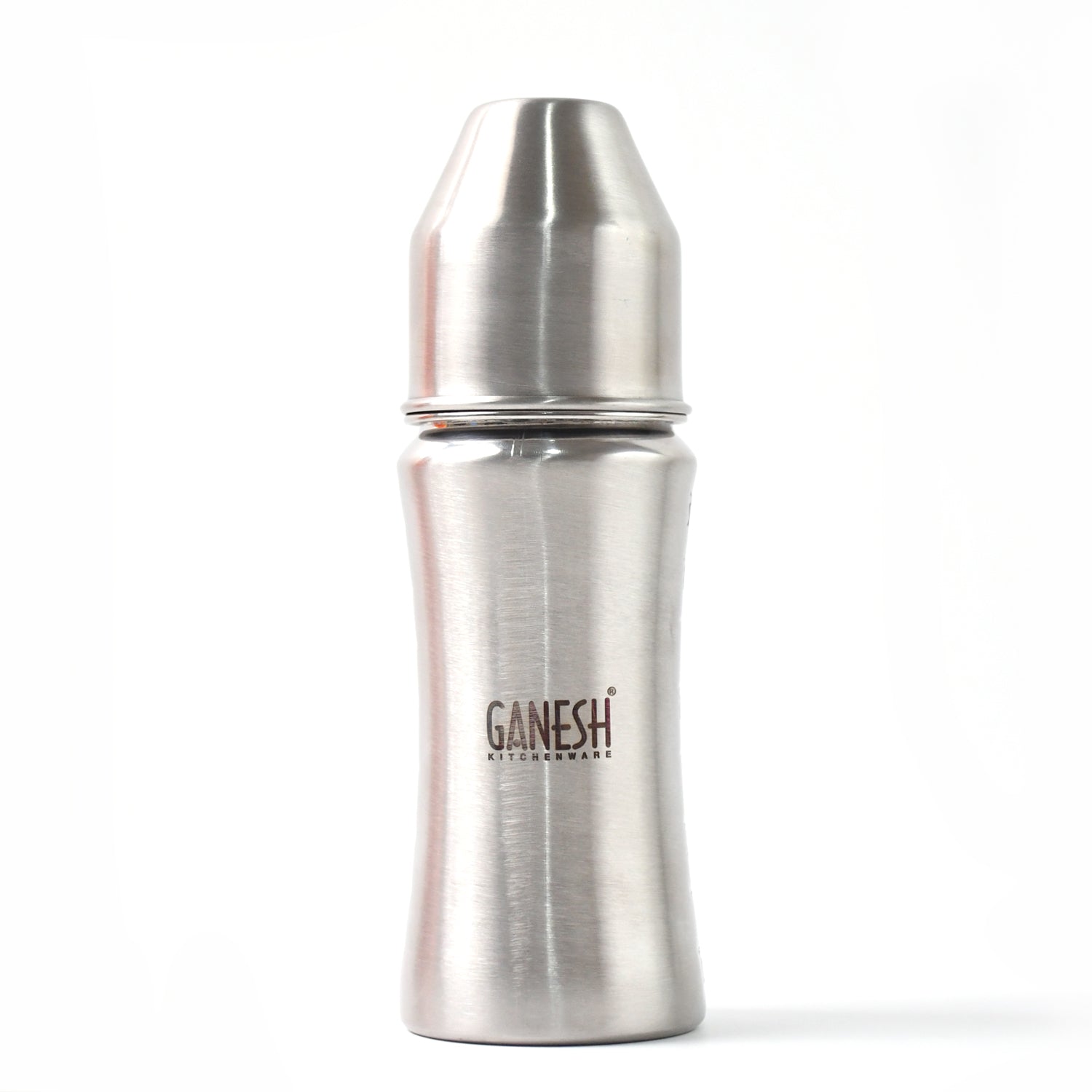 Ganesh Stainless Steel Baby Feeding Bottle for New Born Infants Toddler  250 ML signaturekarts
