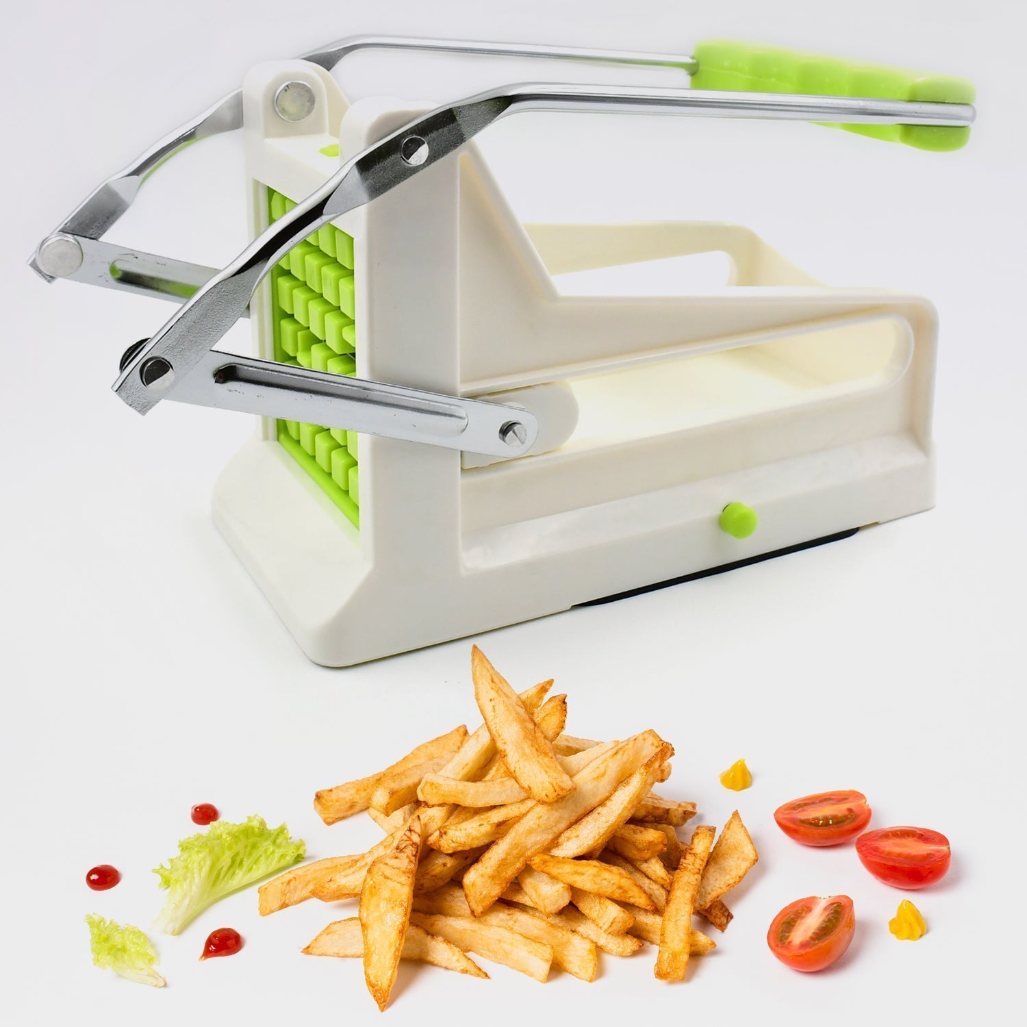 French Fry Cutter Stainless Steel Vegetable & Potato Slicer (1 Pc) Signaturekarts