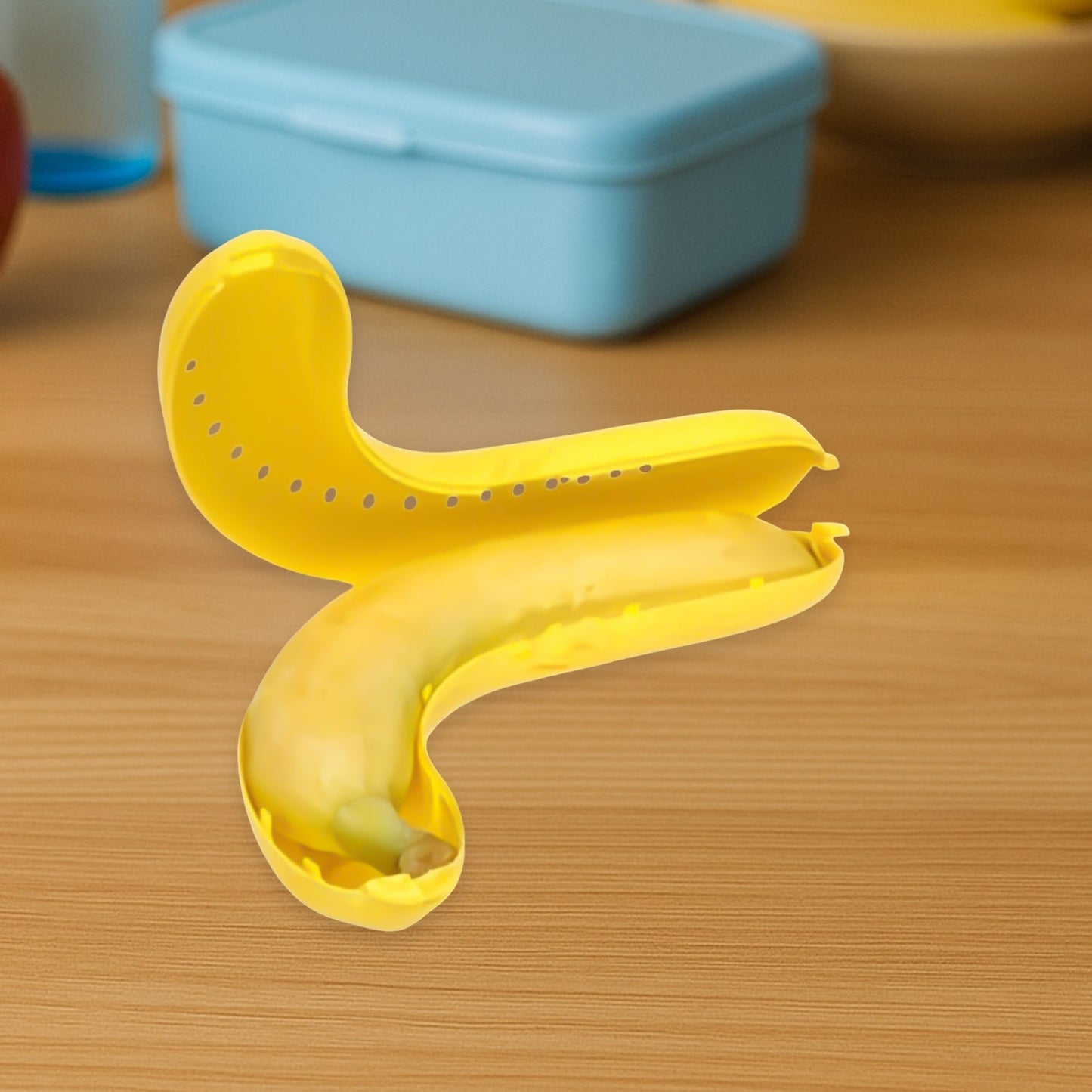 Banana Case Lunch Box Yellow Signature Kart