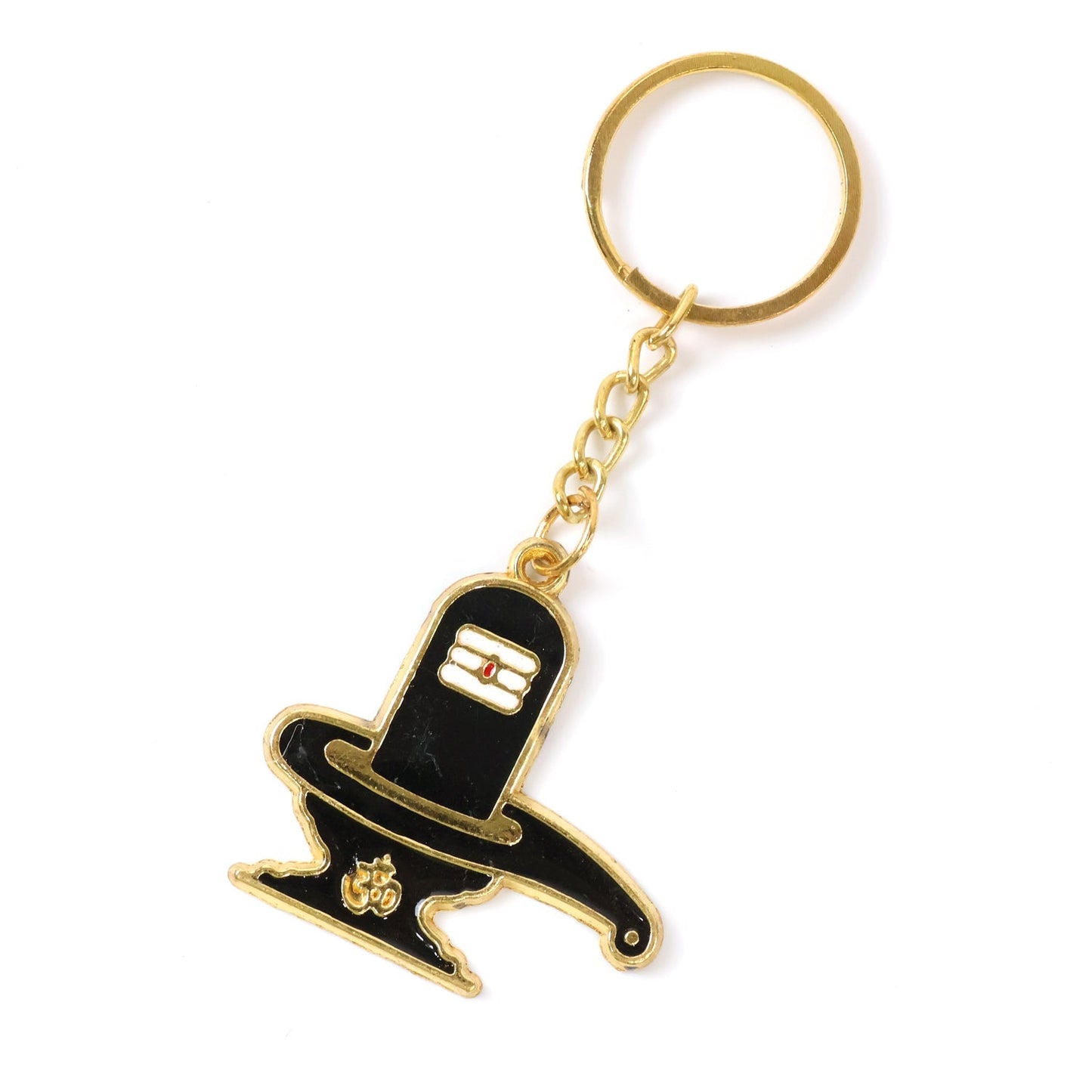 Shivling Trishul Metal Keychain Set (5 Pc Mix Design) signaturekarts