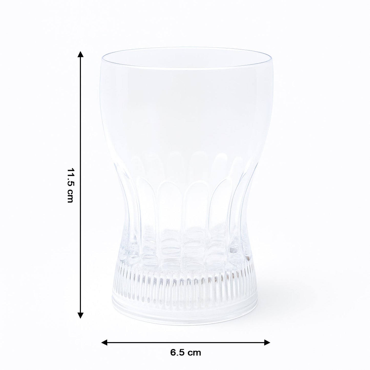 Plastic Fancy LED Light Glass 200 ML (1 Pc) signaturekarts