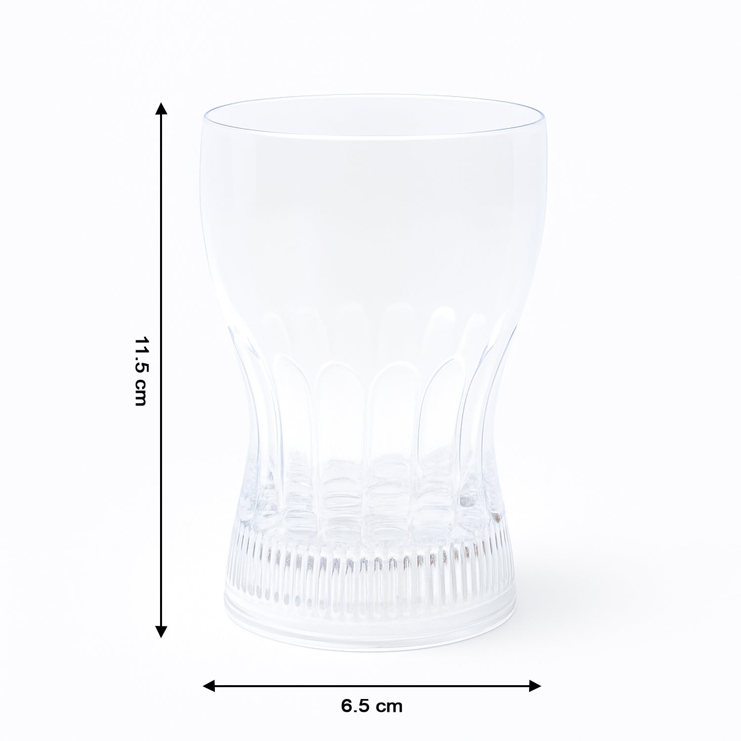 Plastic Fancy LED Light Glass 200 ML (1 Pc) signaturekarts