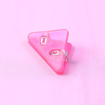 Triangle Paper Clips | Small Corner Clips for Paper, Document Clip (1 pc) Signature kart