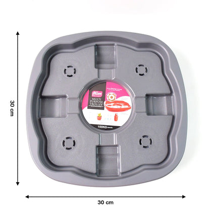 Supermom Plastic Multi Purpose Heavy Duty Gas Cylinder Trolley signaturekarts