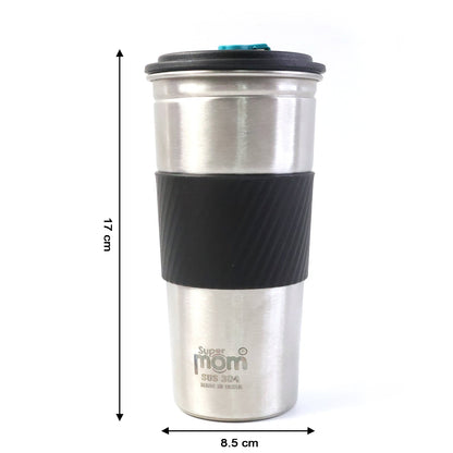 Supermom Stainless Steel Sip Mate Travel Tumbler (Approx. 500 ml) The Morsignaturekarts
