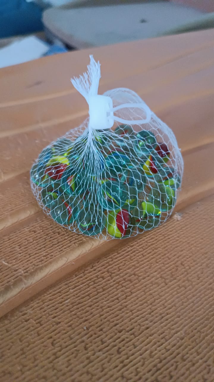 Glass Marbles for Kids Approx 35 (35 in 1) Signature kart