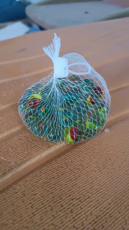 Glass Marbles for Kids Approx 35 (35 in 1) Signature kart