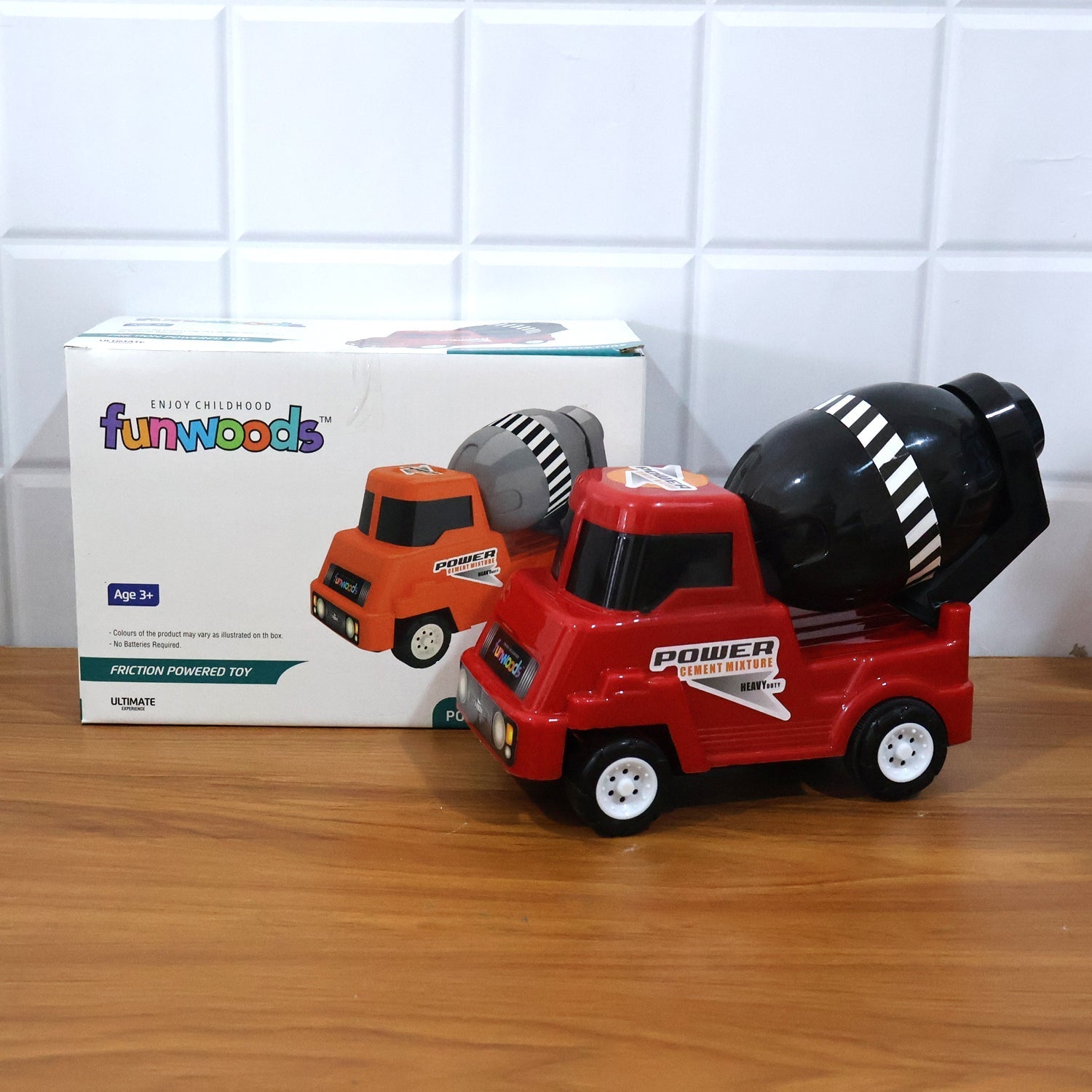Funwoods Kids Power Cement Mixture Toy Truck - (1 Pc) signaturekarts