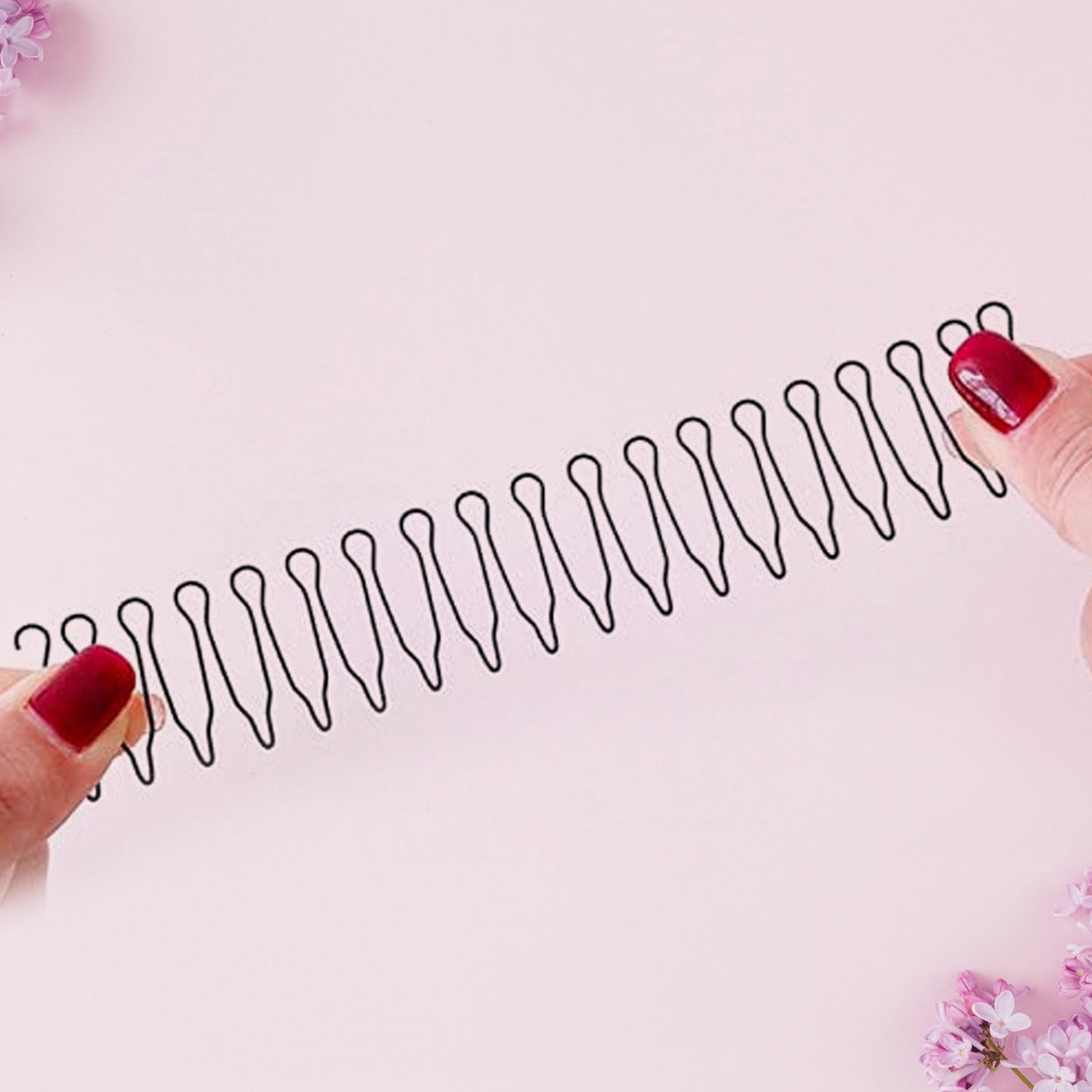 Small Hair Finishing Fixer Styling Tool for Women Girls (1 Pc), Hair accessories Signaturekarts