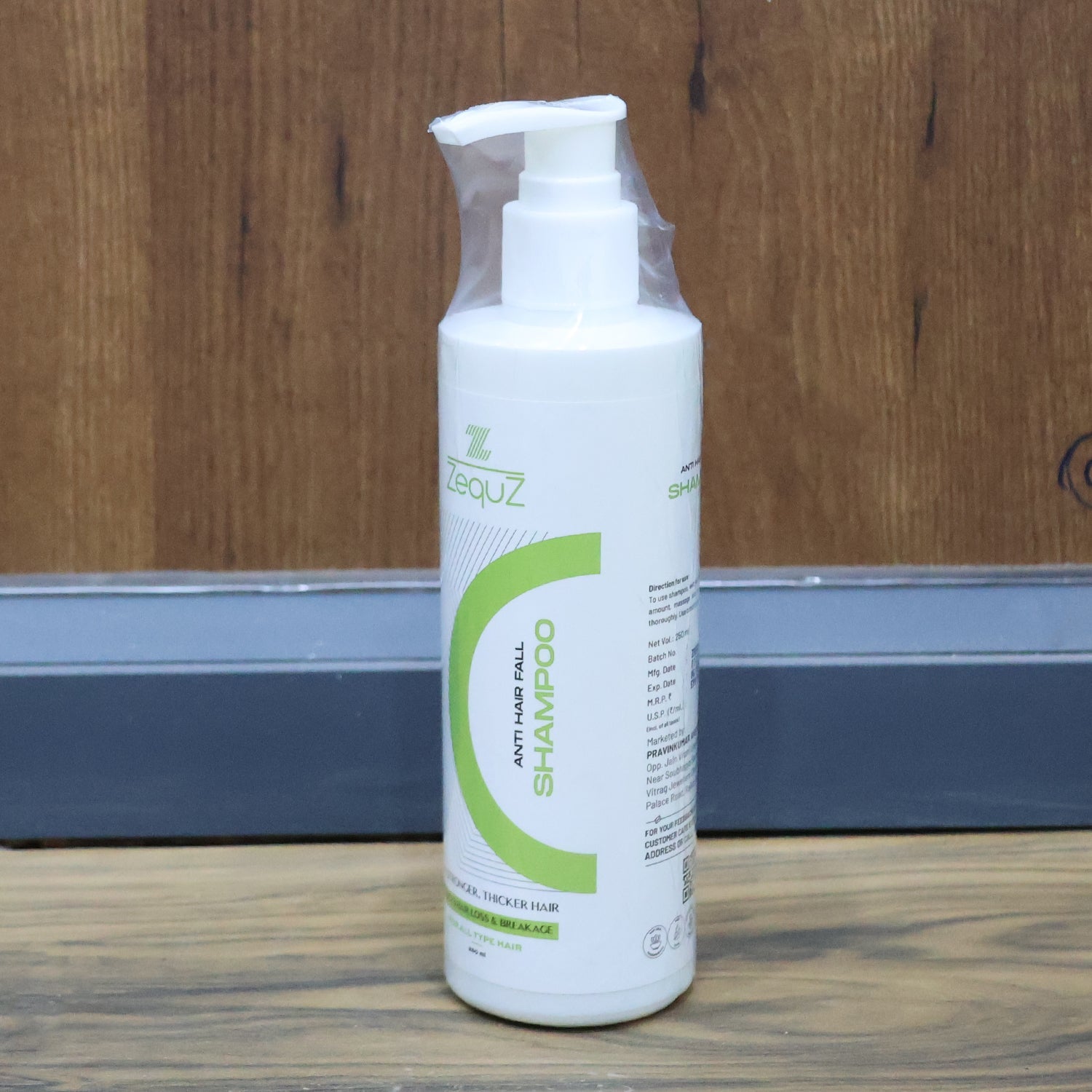 Zequz Anti Hair Fall Shampoo - (1 Pc / 250ML) signaturekarts