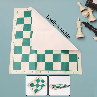 Big Premium Portable Chess Set Plastic Chess Pieces (1 Set) Signature Kart