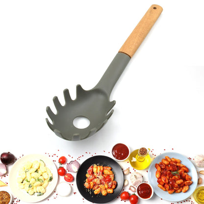 Plastic Kitchen Whisk Pasta Spoon Soup Spoon  1 Pc signaturekarts