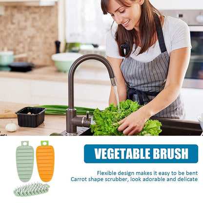 Plastic Fruit & Vegetable Brush (1 Pc) Signature kart