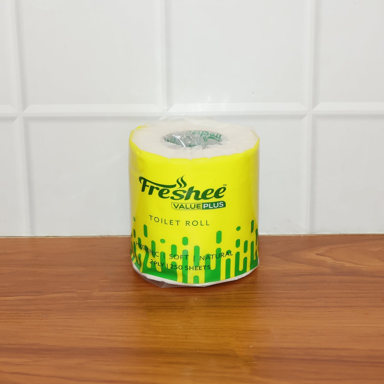 Freshee Ultra-Soft 2-Ply Toilet Roll — 250 Sheets Per Roll (10x10 Cm) signaturekarts