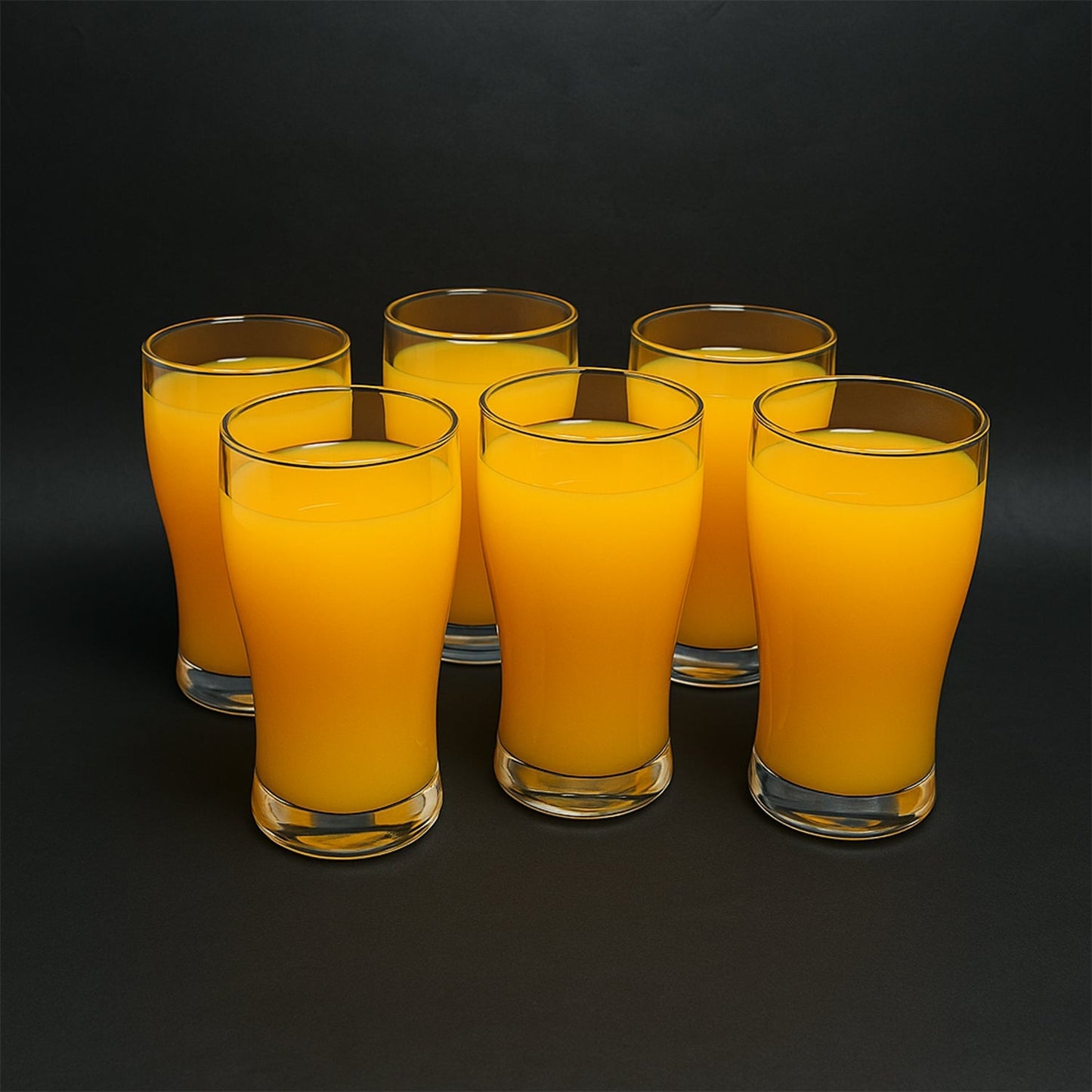 Apex Vista Unbreakable Pitcher Glass Set – 350 ML (Approx) | 6-Piece Signature kart