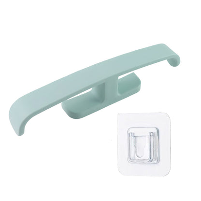 Bathroom Towel Slipper Hanging Rack Self Adhesive Wall Mounted (1 Pc) Signaturekarts