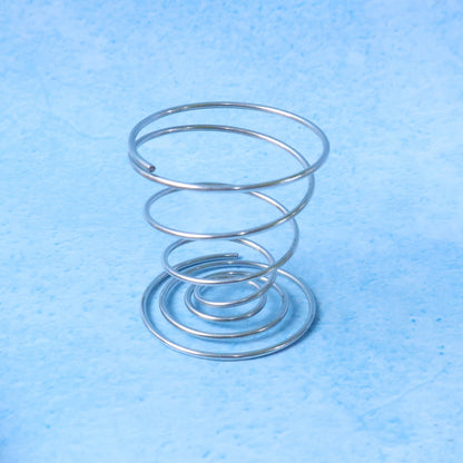 Stainless Steel Spring Egg Cup Holder (1 Pc) signaturekarts
