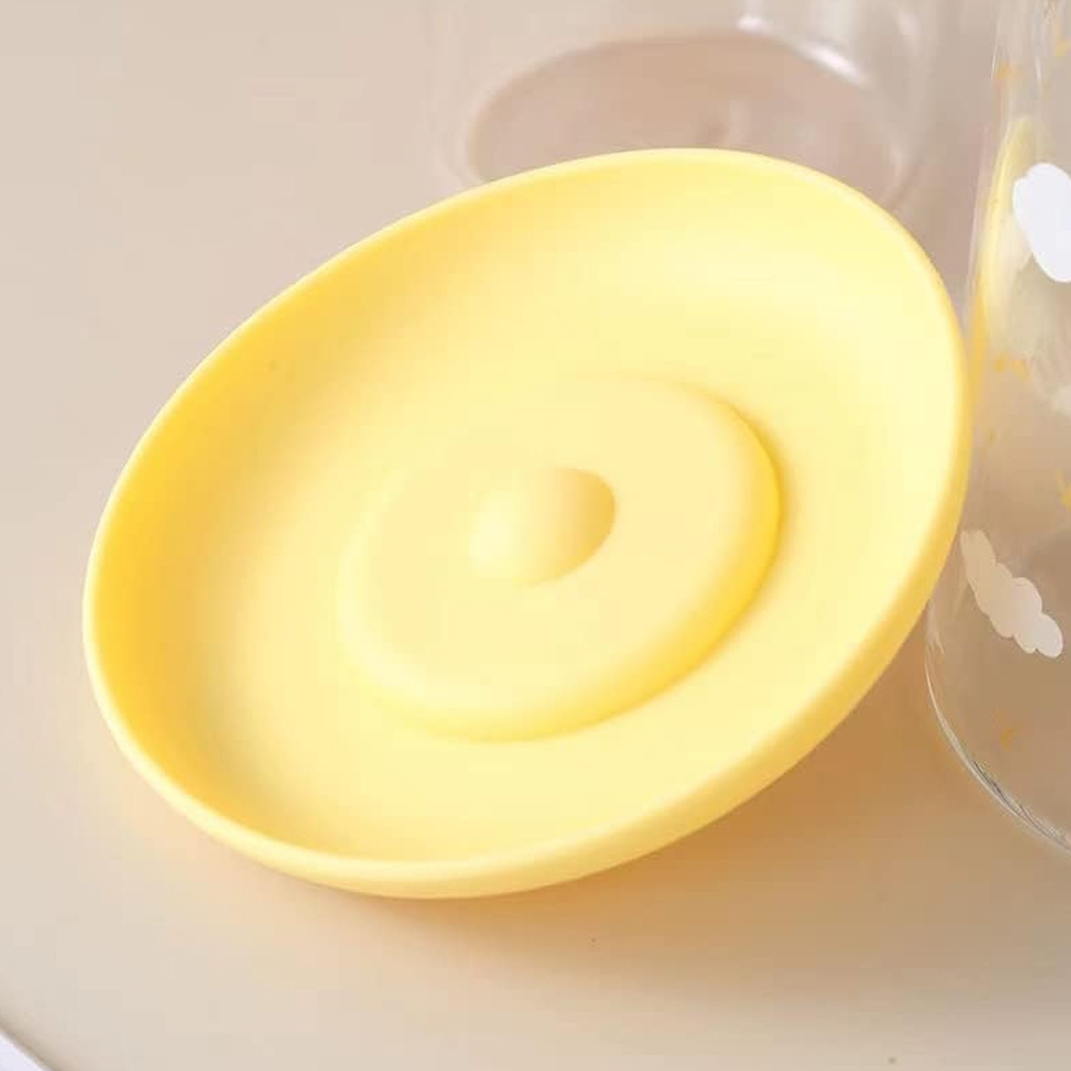 Cup/Mug Lid Dust Proof Silicone Rubber Airtight Seal (Lid Only, 1 Pc) Signaturekarts