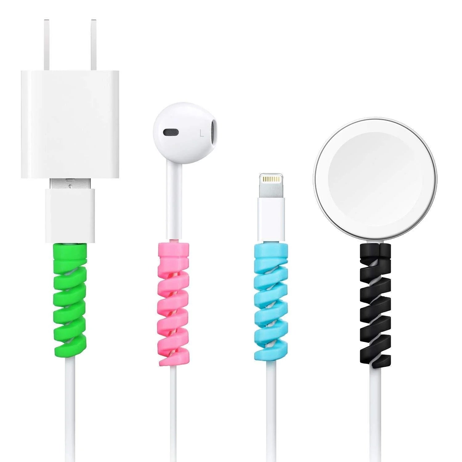 Spiral Charger Cable Protector for All Universal Cable (Pack of 10) signaturekarts