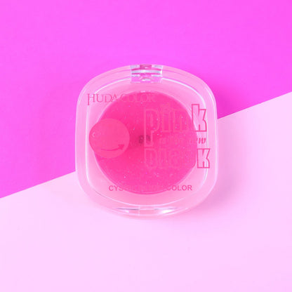 Premium Huda Color Crystal Blush (1 Pc) The Morsignaturekarts