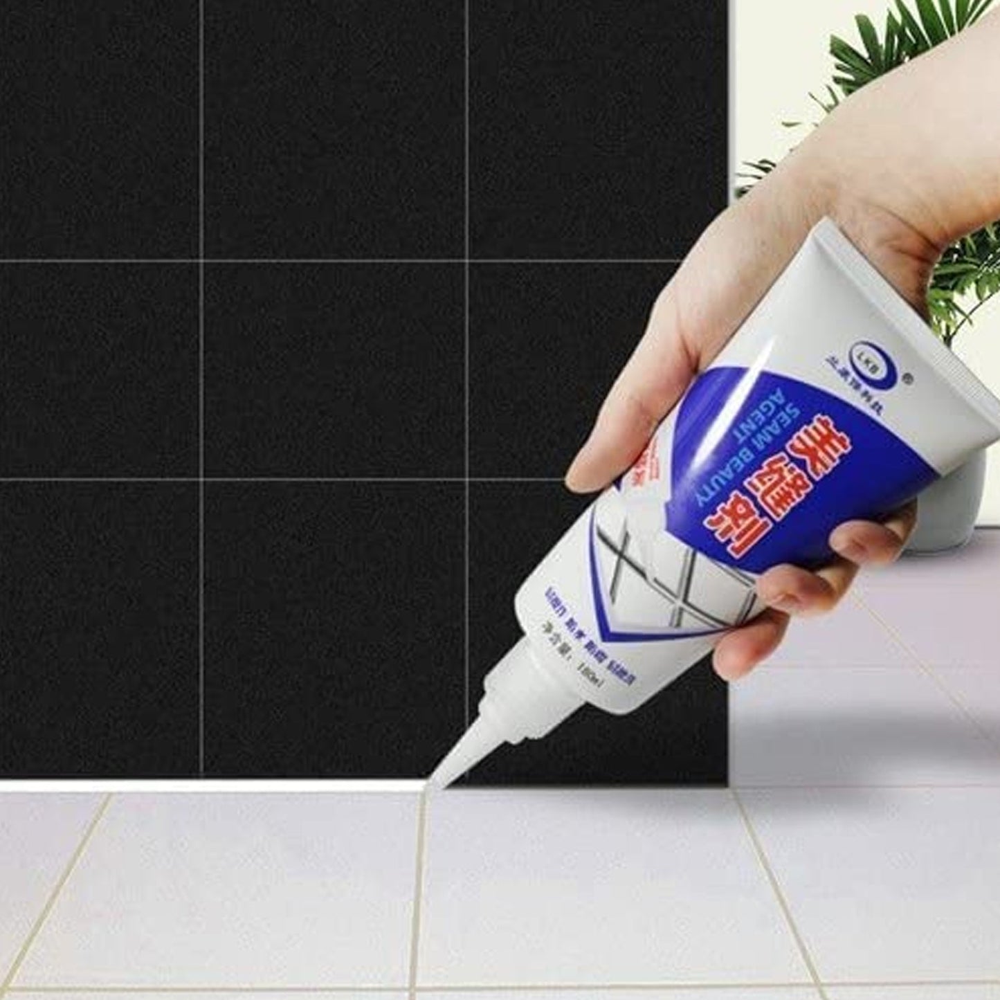 Waterproof Tile Gap Filler for Grout & Crack Repair for Home & Bathroom (180 ML) signaturekarts