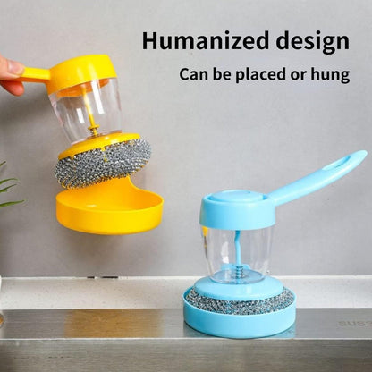 Handheld Soap Dispenser with Scrub (1 Set) Signaturekarts