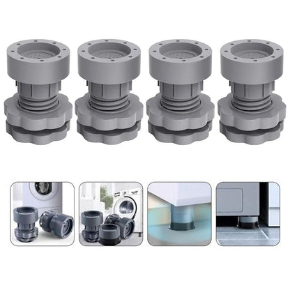 Plastic Washing Machine Vibration Feet (4 Pcs Set) signaturekarts