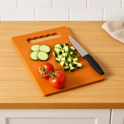Chopping Board with Knife Set (Pack of 5) Signature kart