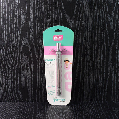 Supermom Mom’s Stainless Steel Gas Lighter with German Piezo signaturekarts